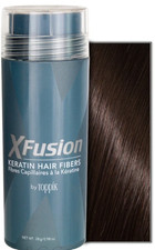 XFusion DARK DROWN Hair Fibers - Natural Keratin 28G - Free Ship Money Back