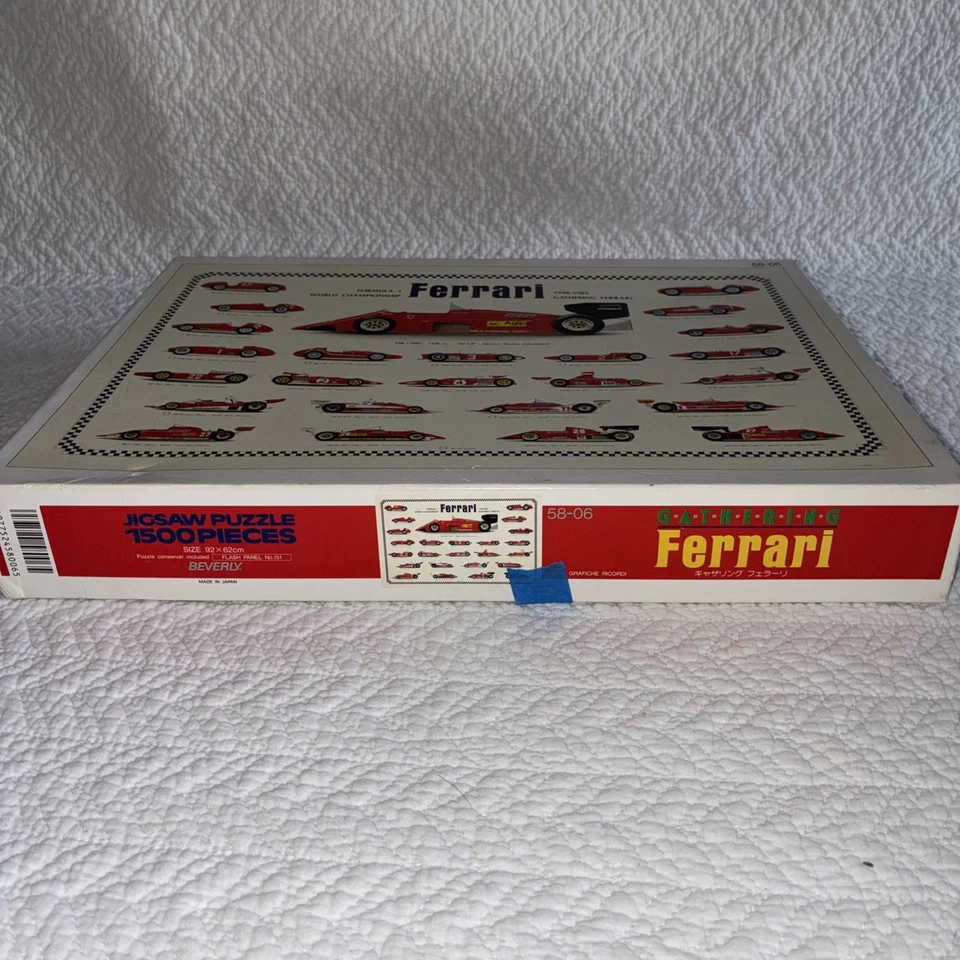 [BIENES] Rompecabezas Ferrari F1 1500 piezas Japón 92x62 cm Foto 2 de 4