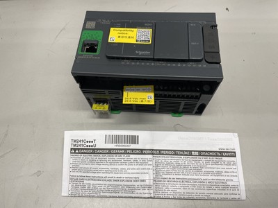 Schneider Modicon TM241CE24T 24IO PNP Ethernet Logic Controller