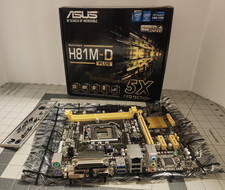 ASUS H81M-D PLUS LGA 1150 Intel H81 SATA 6Gb/s USB 3.0 mATX Intel Motherboard