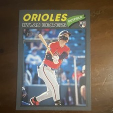 Topps Heritage 2026 Dylan Beavers Rookie #48 Orioles Dark Grey Border 🔥🔥