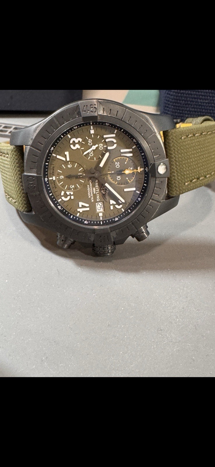 Breitling Night Mission Automatic Chronograph Wat… - image 4