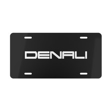 Gmc Denali License Plate Auto Car Aluminum Metal Tag Vanity Plate Gmc Denali License Plate Auto Car Aluminum Metal Tag Vanity Plate