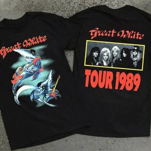 Great White Tour Shirt | eBay
