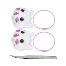 3 Pcs Pet Hair Key Chain Dog Keychain Fur Bottle Accessory Organiser