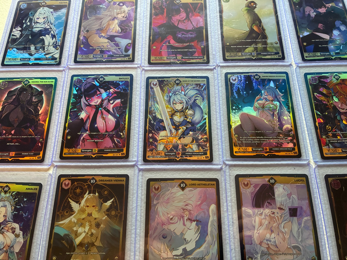 VCard Divine Chaos First Edition 10's Ultra Rare Singles (PL 10's