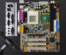 MSI MS-6178 Socket 370 mATX Vintage Retro Motherboard PCI Intel 810 Chipset