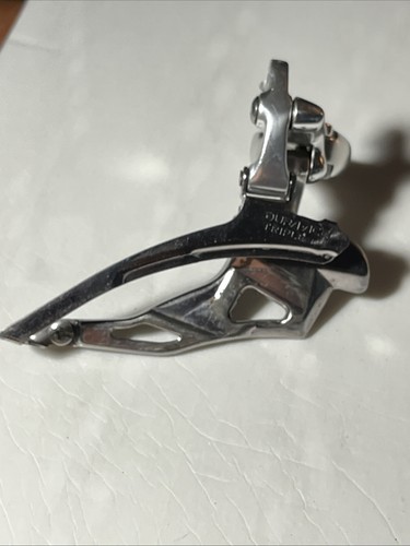 Dérailleur Avant Shimano Dura Ace FD-7703 Triple 31.8 Mm - 9 Vitesses, Tirage Bas, Aluminium/chromoly, Neuf NOS