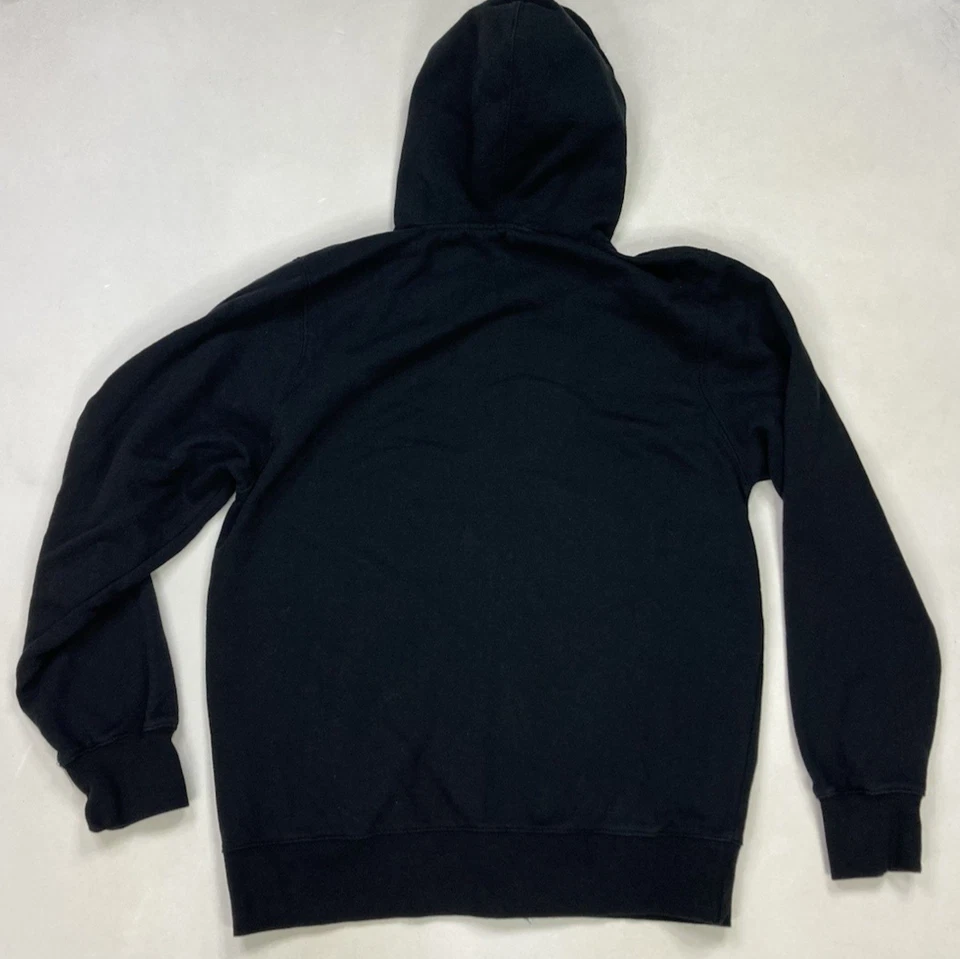 Undefeated UNDFTD Logo Full Zip Hoodie Men Medium Black - Image 3 of 4