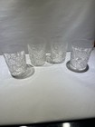 Set Of 4 “Old-Fashioned” Spirits Cut Glass Tumblers. — photo 1