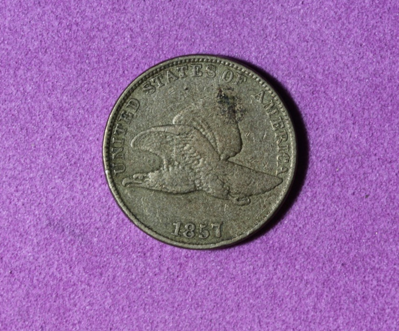 ESTATE FIND 1857- Flying Eagle Cent #P33664