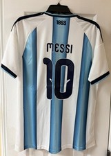 Argentina #10 Mens Soccer Jersey  Set Size L Football Kit Shirt Shorts Fan Gear