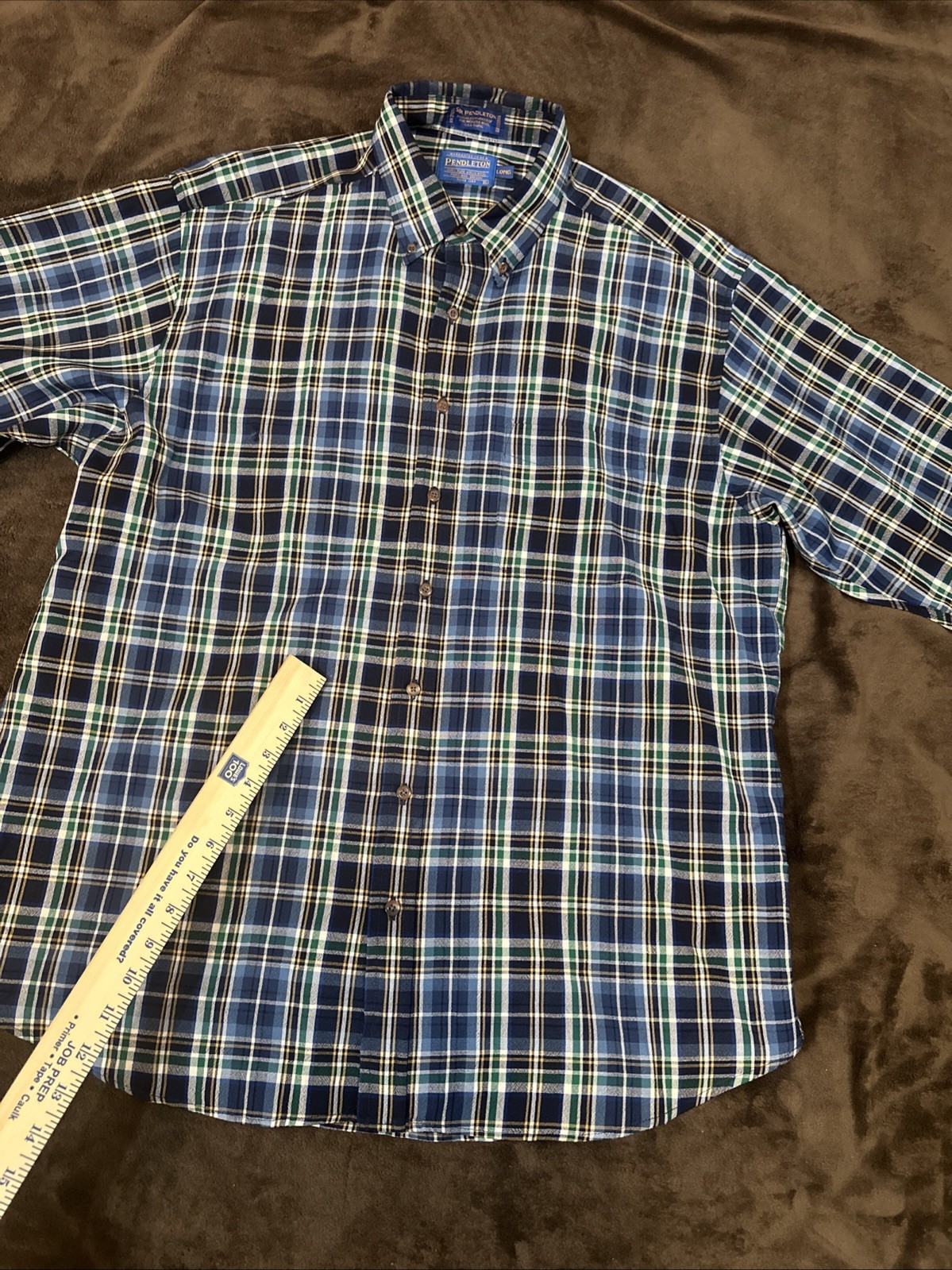 Vintage Pendleton Sir Pendleton Plaid Wool Long U… - image 11