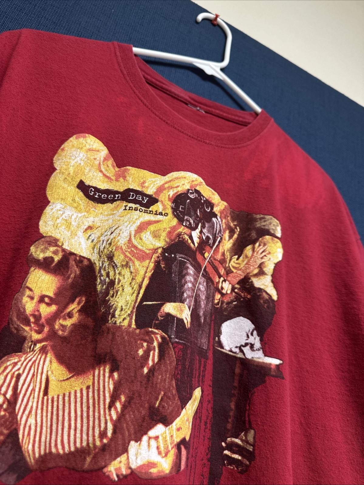 Green Day Shirt Pinhead Gunpowder Lookout Records Size Extra Large XL Fifteen