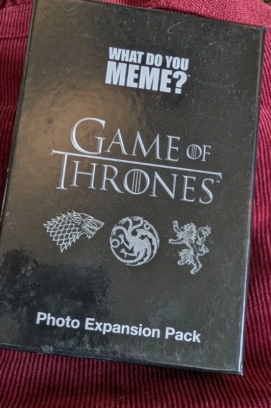 HBO Game Of Thrones 75 Photo Expansion Pack - What Do You Meme? Sealed