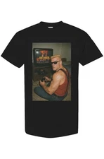 Duke Nukem inspired tee "I’m all out of gum"