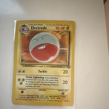 The Pokémon Company Electrode 18/64 Jungle Unlimited Regular Rare 90