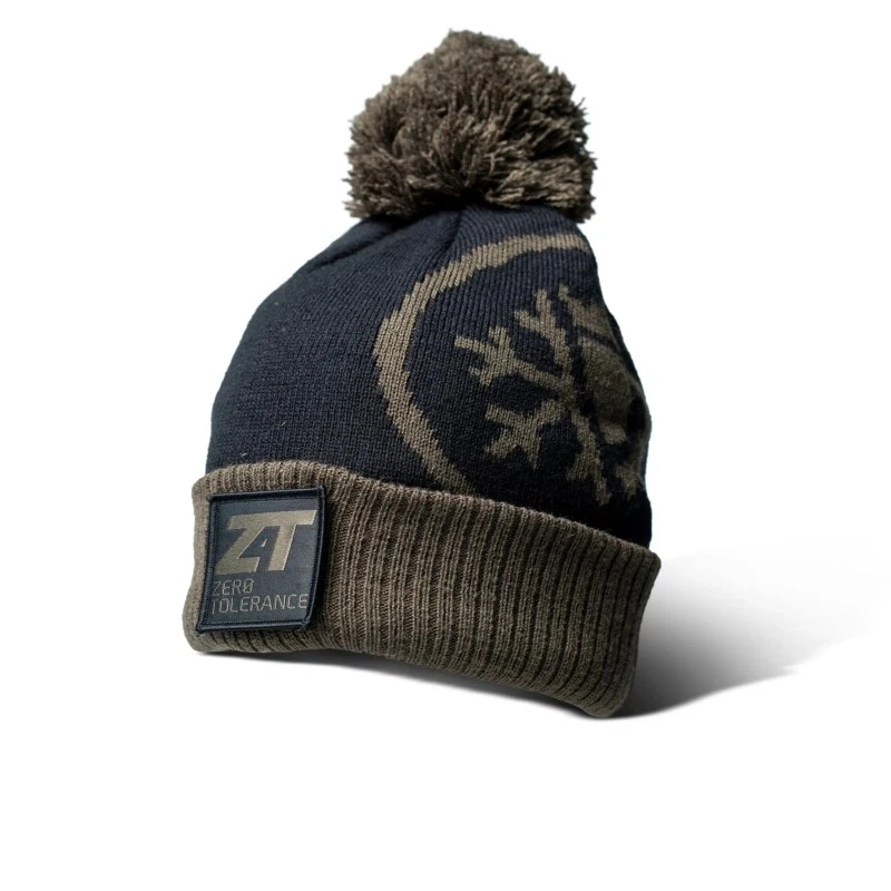 Nash ZT Patch Bobble Hat Wintermütze Bommelmütze Einheitsgröße SALE - Bild 1 von 1