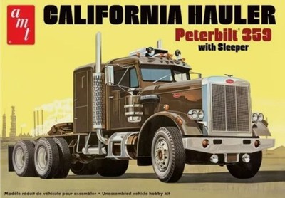 AMT, PETERBILT 359 California Hauler 6x4 mit Schlafkabine zum Zusammenbau und...