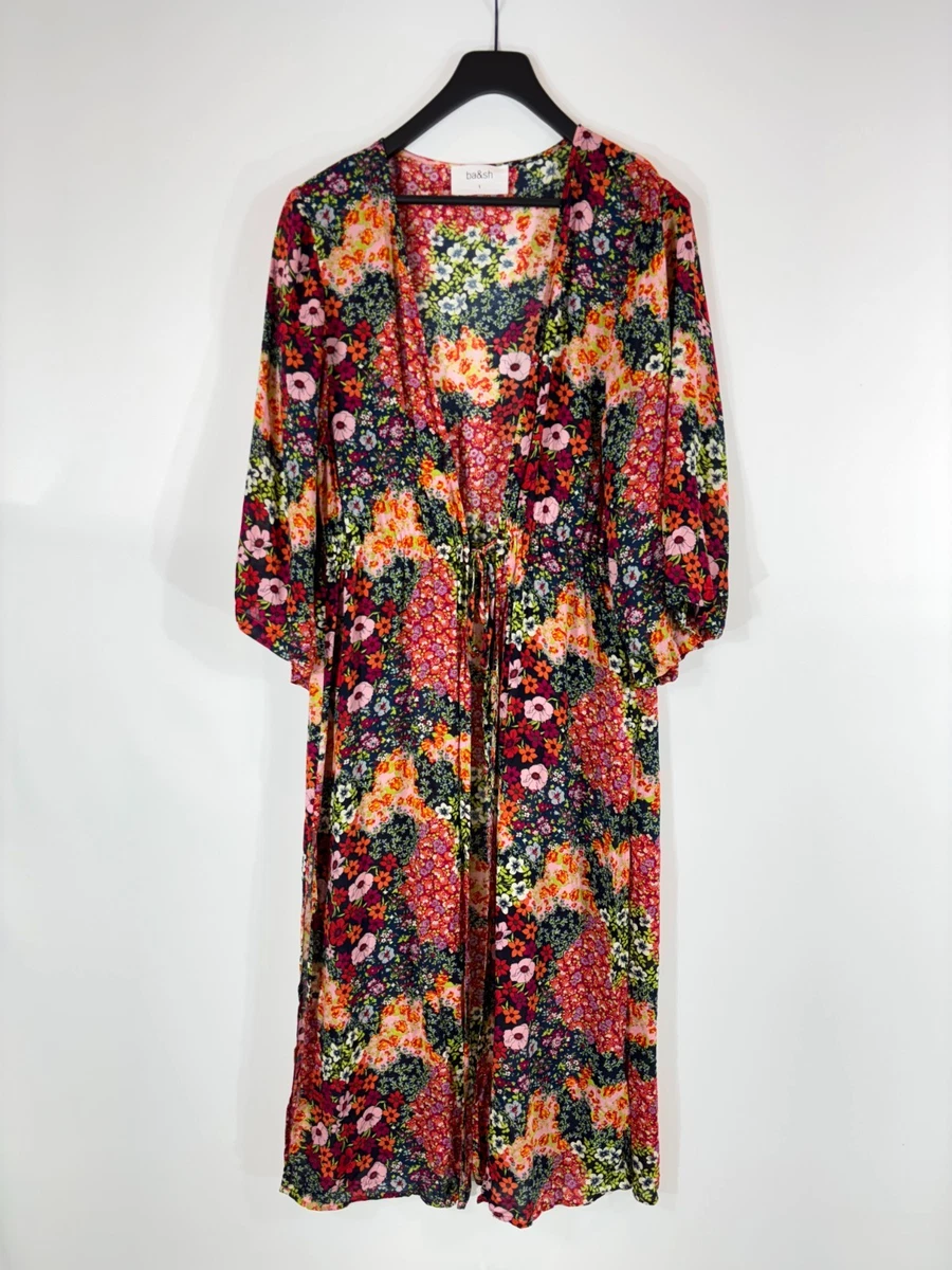 Veste Kimono Style BA&SH Pour Femme - Taille M - Multicolore - Occasion En Très Bon état