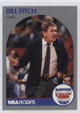 1990-91 NBA Hoops Bill Fitch #321 HOF 1f17