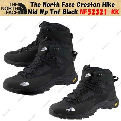 The North Face Creston Hike Mid Wp Tnf Black NF52321-KK Herren Gr.
