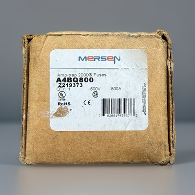 Mersen A4BQ800 Amp-Trap 2000 Class L Time-Delay Fuse 800A 600V NIB