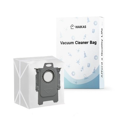 WAIKAS 6 Pack Replacement Bags for Roborock 6 Pack, For Q5 Q7 Q8 Q10