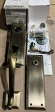Baldwin 85355-050-RFD Right Handed Stonegate Dummy Door Trim Antique Brass NOS