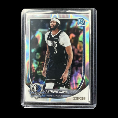 Anthony Davis 2025 Bowman #BCV-131 Chrome Lava Refractor 230/399