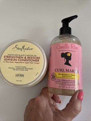 Camille Rose Curl Maker And Strengthen & Restore Conditioner