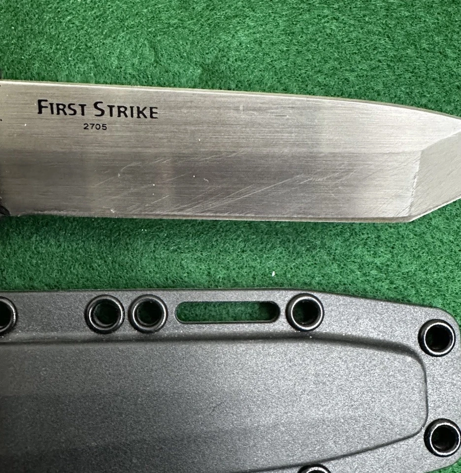 CRKT первый удар 2705 фиксированное лезвие нож танто лезвие обернутая ручка - Изображение 2 из 4