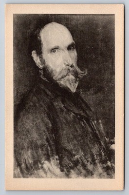 Whistler Portrait Charles L. Freer Postcard Freer Gallery Art Washington DC