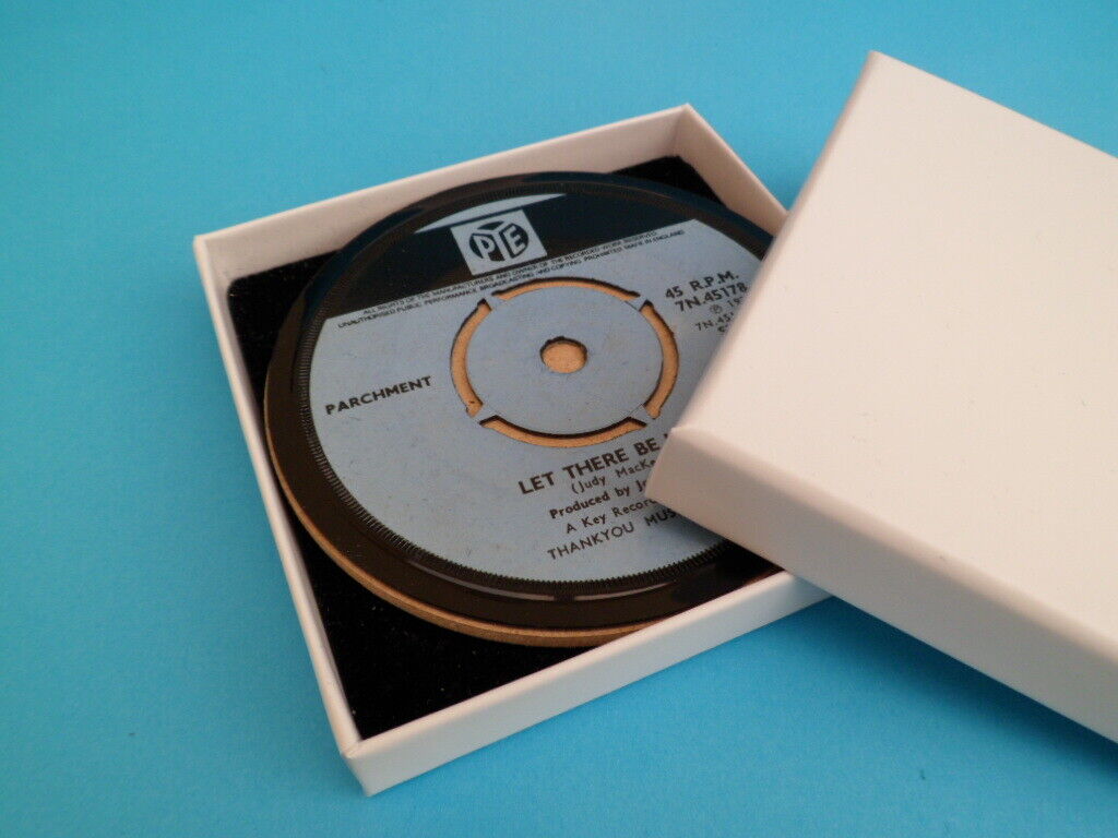 *NEW* Vinyl Record DRINKS COASTERS . Actual Singles . Music Themed Gift (LIST 1) - Picture 605 of 985
