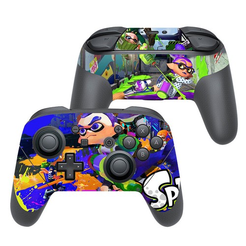Film Decal Protective Cover Controller Skin Sticker for Nintendo Switch Pro - Afbeelding 33 van 94