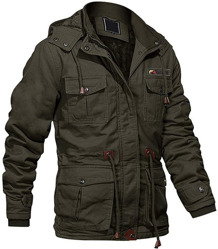 winter military coat