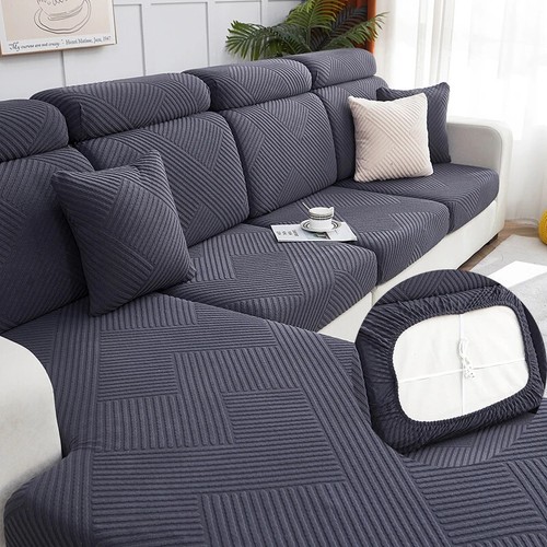 Elastischer Sofakissenbezug Möbelschoner Abnehmbare Couchbezüge Schonbezug - Bild 40 von 42