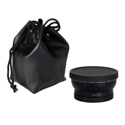 Universal 58mm 0.45x Weitwinkel Makro Objektiv Schwarz Für Canon Sony M9U7 Z2Q0 - Bild 2 von 7