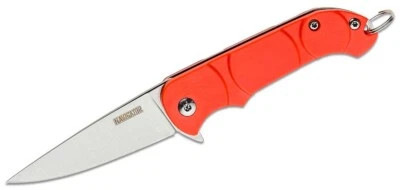 Ontario Navigator Keyring Flipper Liner Lock Knife, Small-Lightweight-Portable