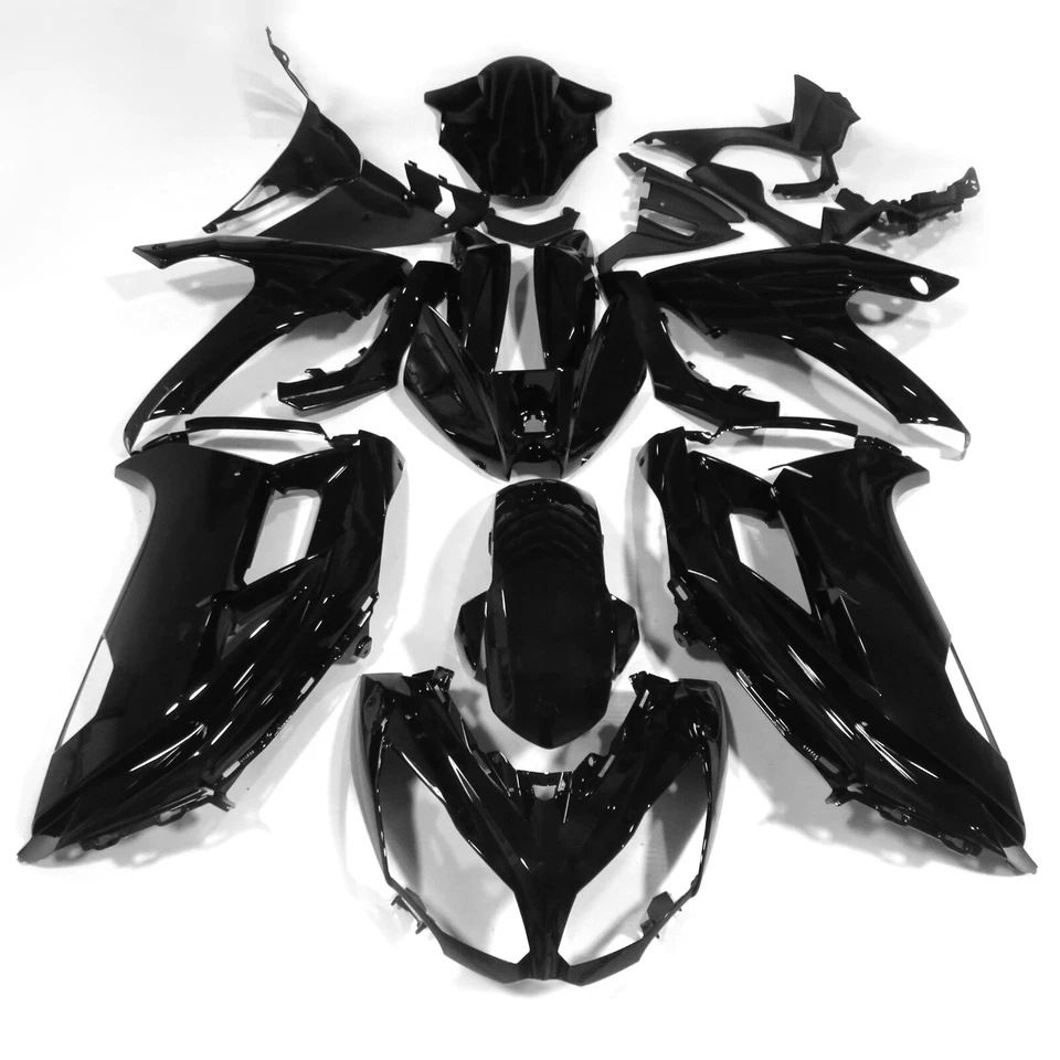 Black Fairing Kit For Kawasaki Ninja 650 EX650 2012-2016 ABS Injection Bodywork Foto 2 de 4