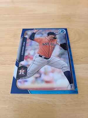 2015 Bowman Chrome Blue Refractor /150 Pat Neshek #96 Astros $$$