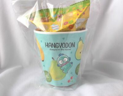 Sanrio Hangyodon mit Snacks NEU Becher Tasse blau
