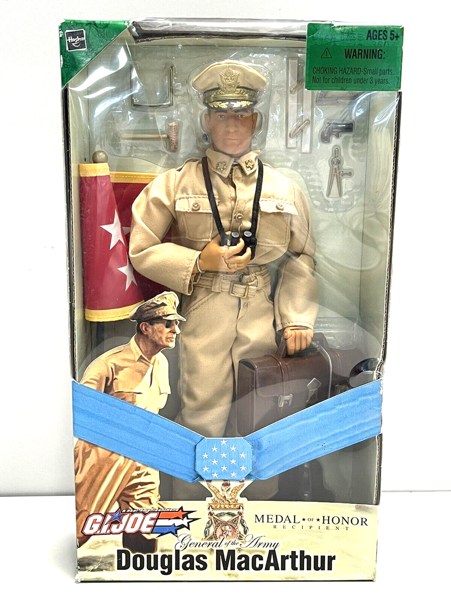GI Joe General Douglas MacArthur Action Figure Hasbro 2003 #81963