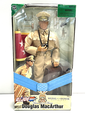 GI Joe General Douglas MacArthur Action Figure Hasbro 2003 #81963
