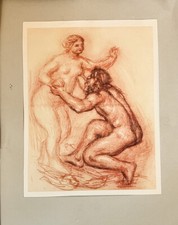 Nach/After Pierre Auguste Renoir Print - NO FRAME 7x9