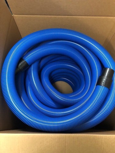 1 1/2” ID X 50’ Truckmount Carpet Cleaning Hose.Welded Cuffs BLUE - 3ea - Picture 4 of 4