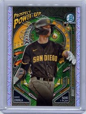 2024 Bowman Chrome Mega Box Mojo Samuel Zavala RC Power Up PP-2 Padres Pink/199