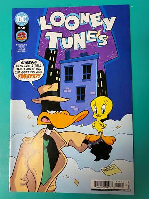 アメコミ DAFFY DUCK LOONEY TUNES # 268 Comic ~ DAFFY DUCK as DUCK TWACY + ROCKY