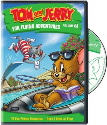 Tom and Jerry: Fur Flying Adventures, Vol. 2 (DVD) NEW Sealed