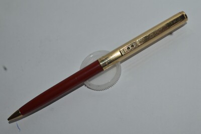 Paper Mate Profile Mechanical Pencil Burgundy Slim Grip 0.9mm GT 1980's USA Made